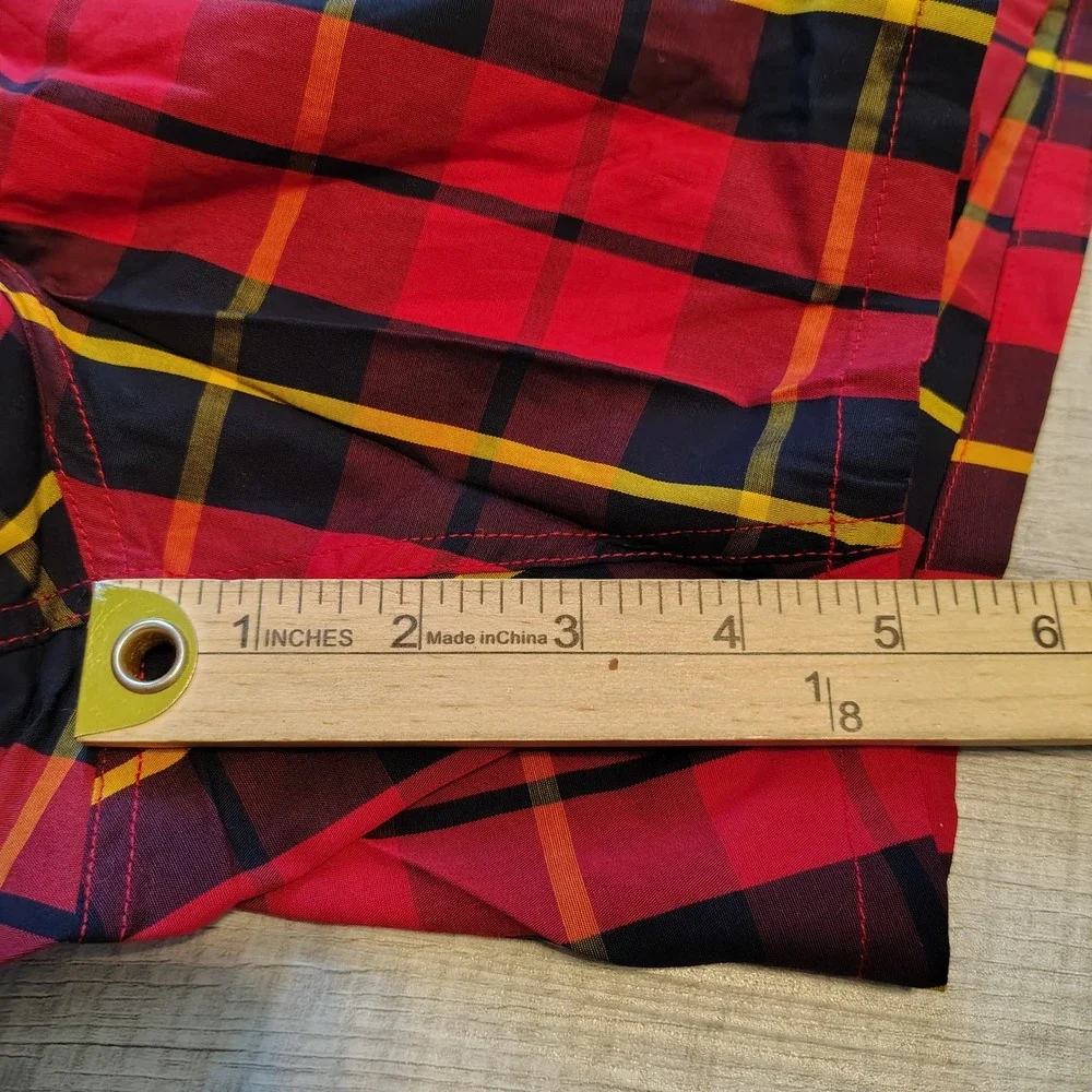 Polo Ralph Lauren Mens Classic Fit Woven Boxers Red Plaid L L107HR NWT